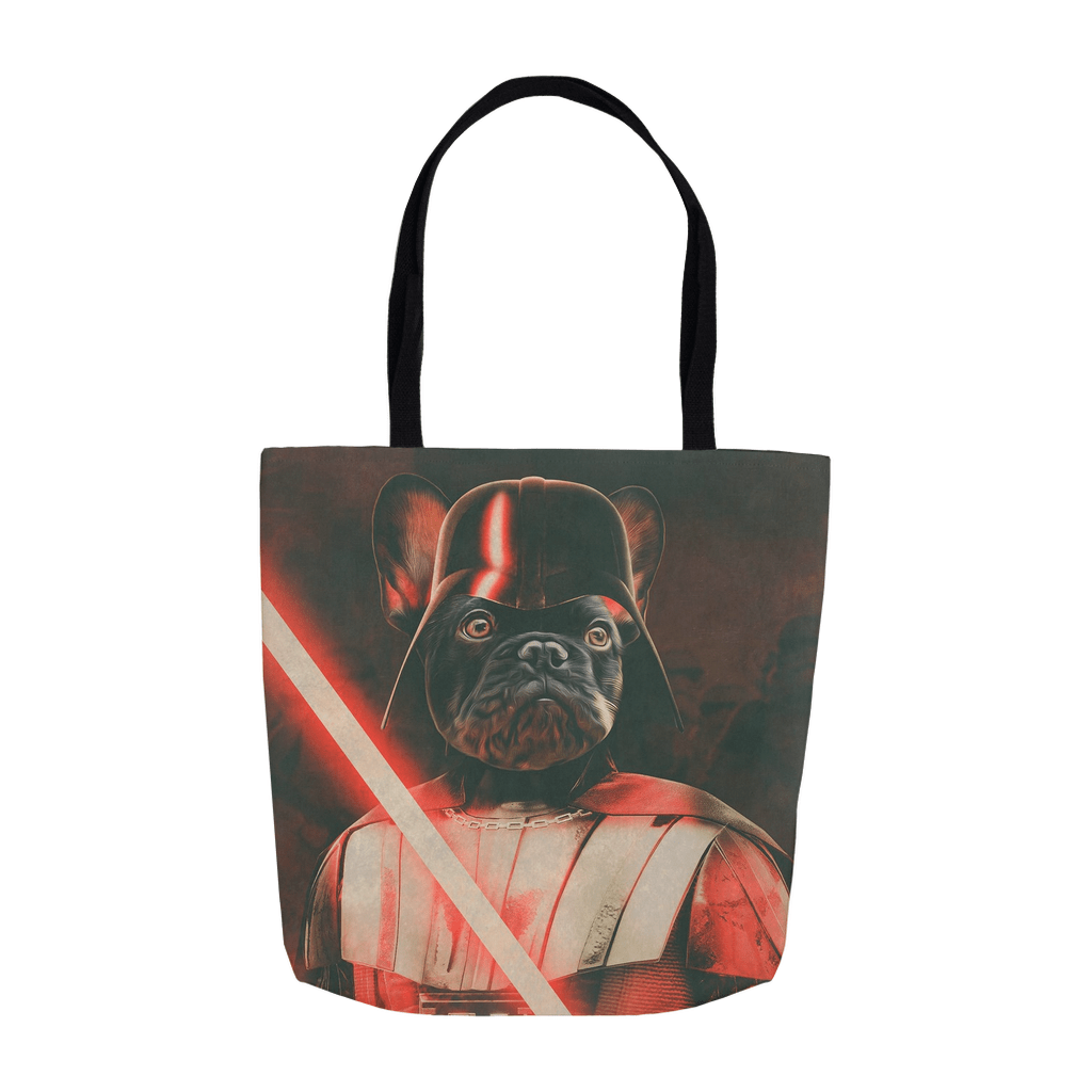 &#39;Darth Woofer&#39; Personalized Tote Bag