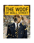 Lienzo personalizado para mascotas 'La trama de Wall Street'