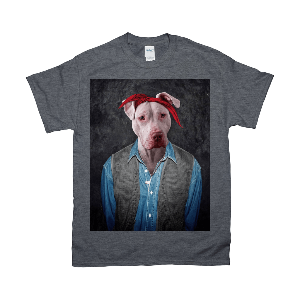 &#39;2Pac Dogkur&#39; Personalized Pet T-Shirt