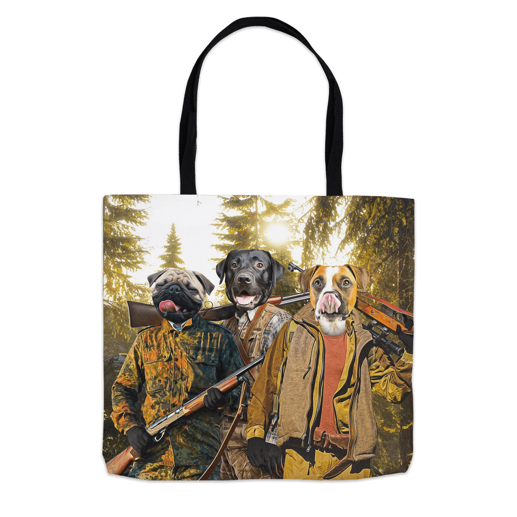 &#39;The Hunters&#39; Personalized 3 Pet Tote Bag