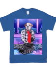 'The Male DJ' Personalized Pet T-Shirt