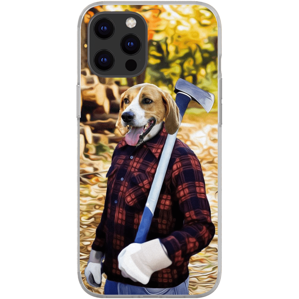 &#39;The Lumberjack&#39; Personalized Phone Case