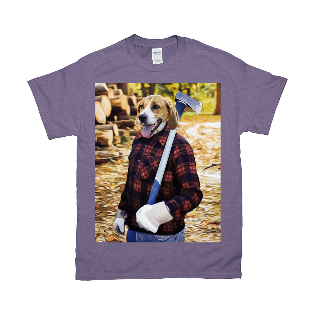 &#39;The Lumberjack&#39; Personalized Pet T-Shirt