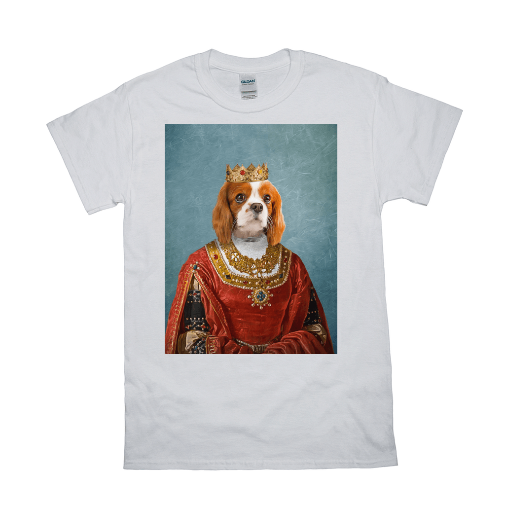 &#39;The Queen&#39; Personalized Pet T-Shirt