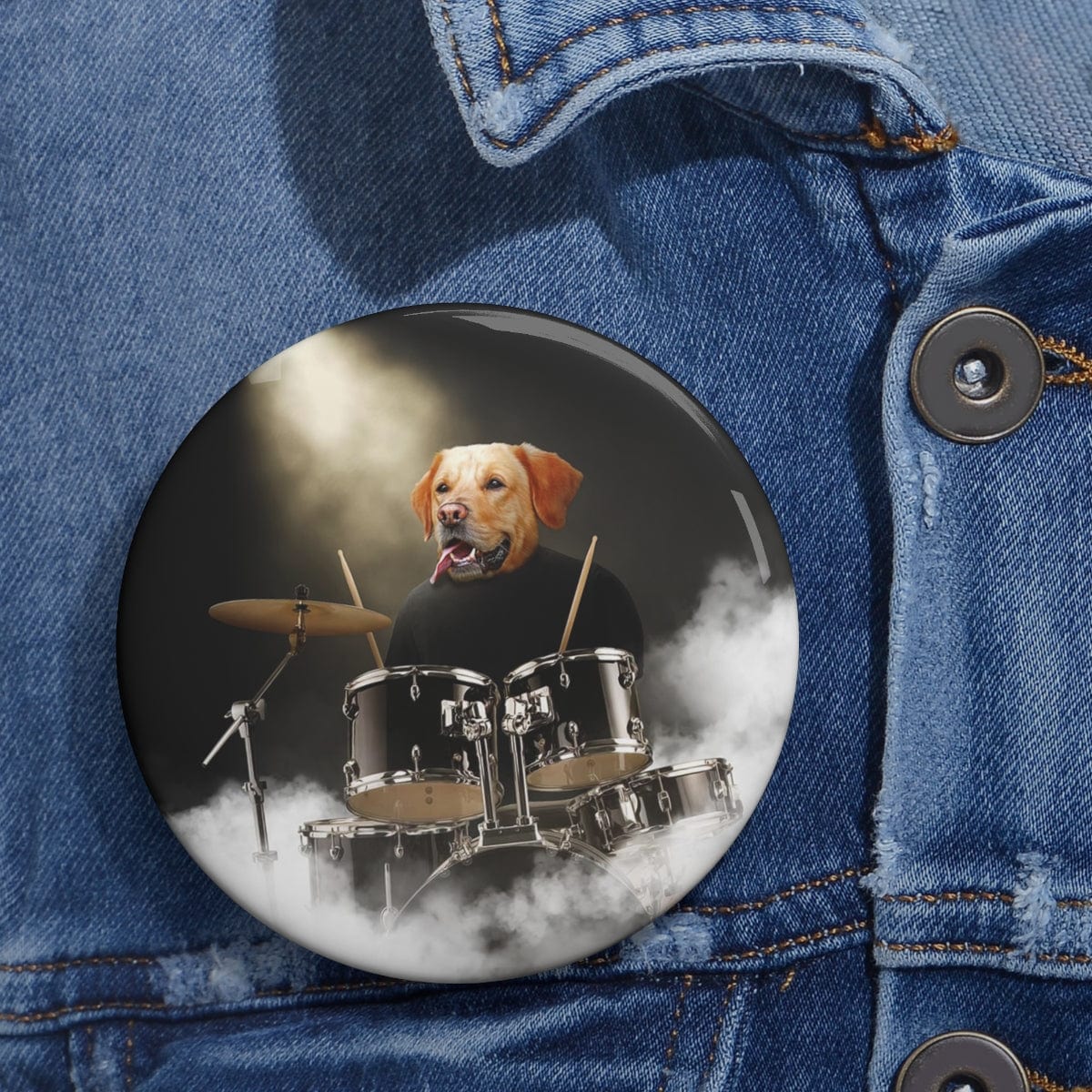 The Drummer Custom Pin