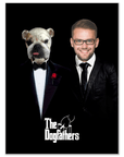 'The Dogfathers' Personalized Pet/Human Poster