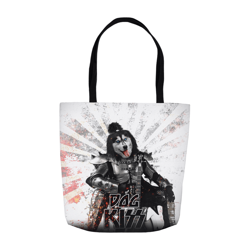 &#39;Kiss Doggo&#39; Personalized Tote Bag