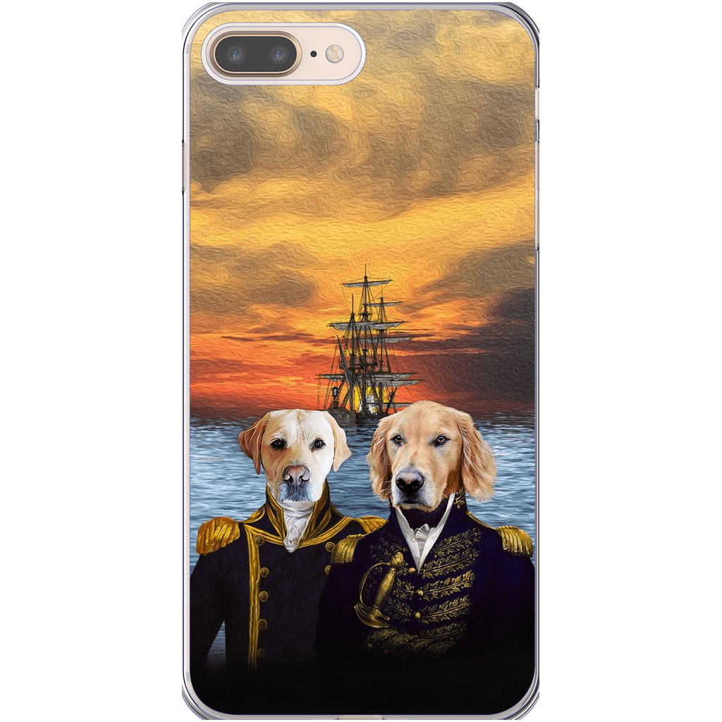 &#39;The Explorers&#39; Personalized 2 Pet Phone Case