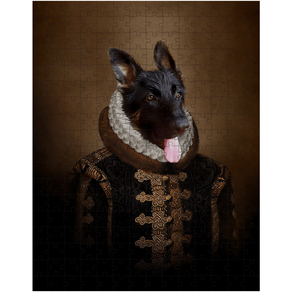 &#39;The Duke&#39; Personalized Pet Puzzle