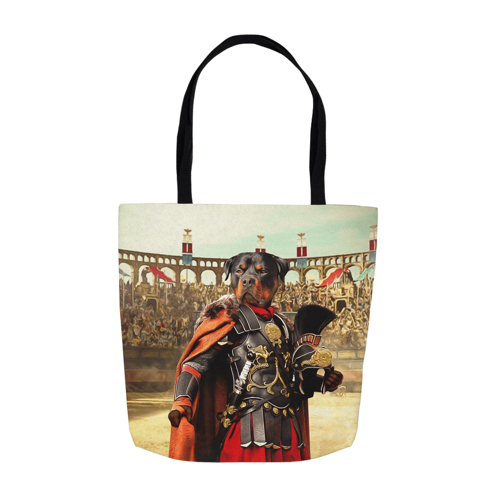 &#39;The Gladiator&#39; Personalized Tote Bag