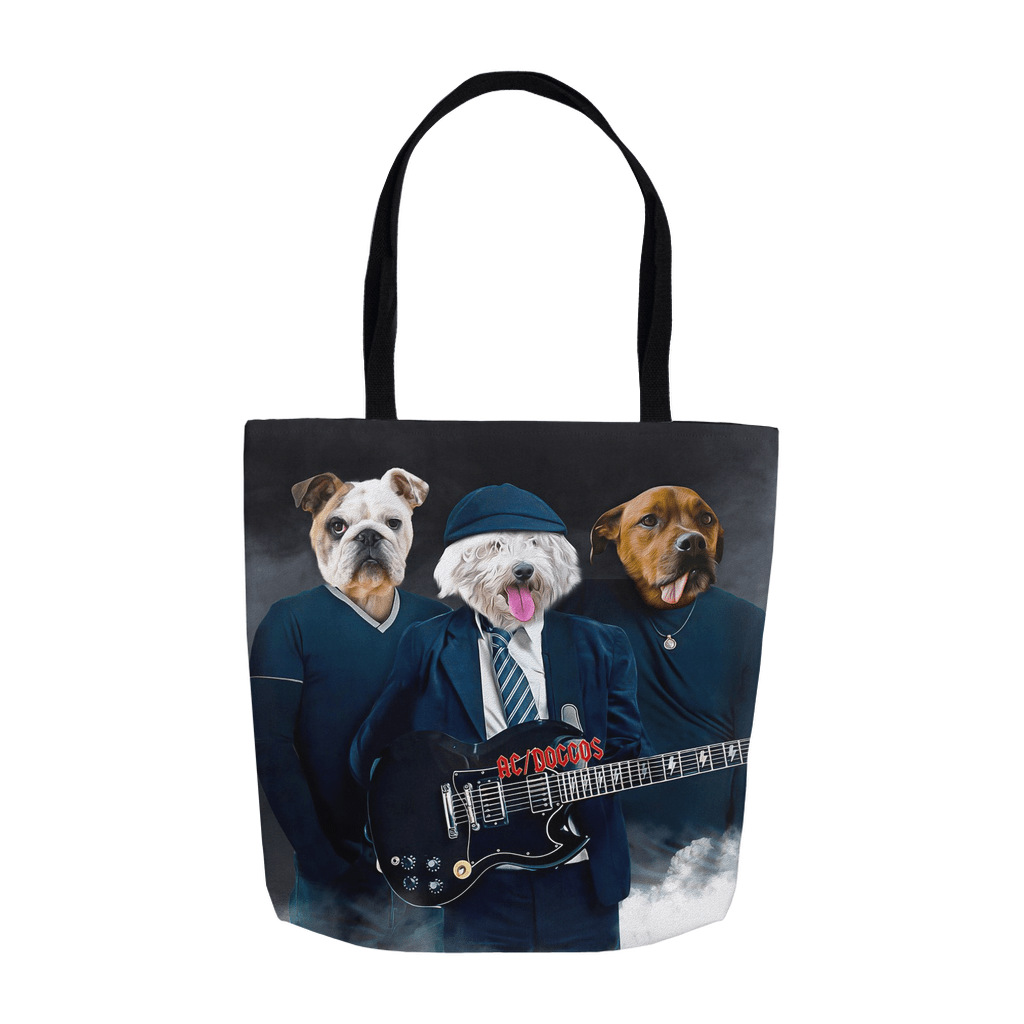 &#39;AC/Doggos&#39; Personalized 3 Pet Tote Bag