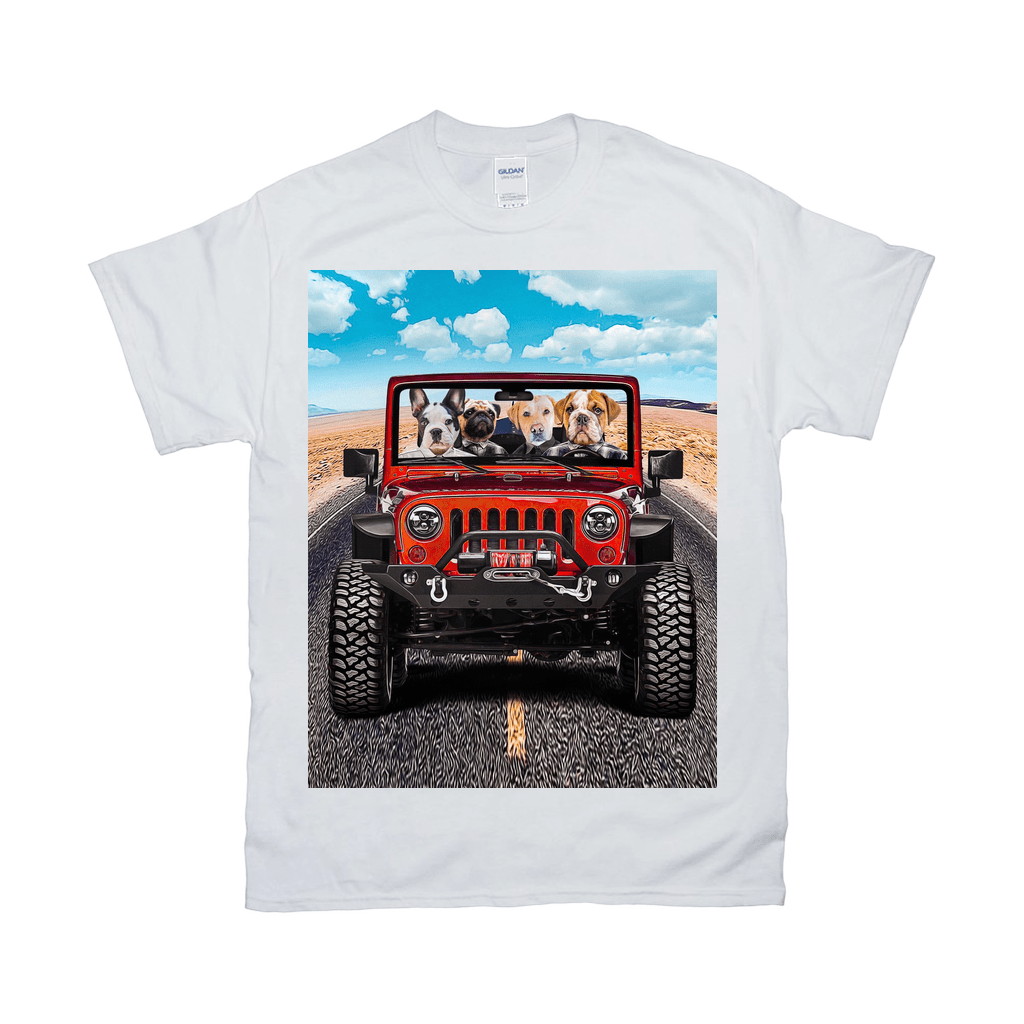 &#39;The Yeep Cruisers&#39; Personalized 4 Pet T-Shirt