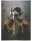 'The General' Personalized Pet Blanket