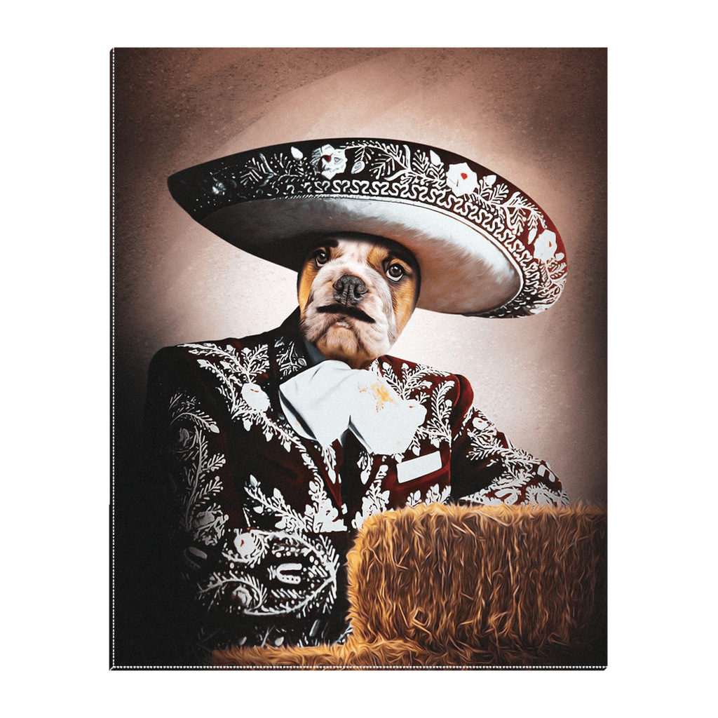 'Vicente Fernandogg' Personalized Pet Standing Canvas