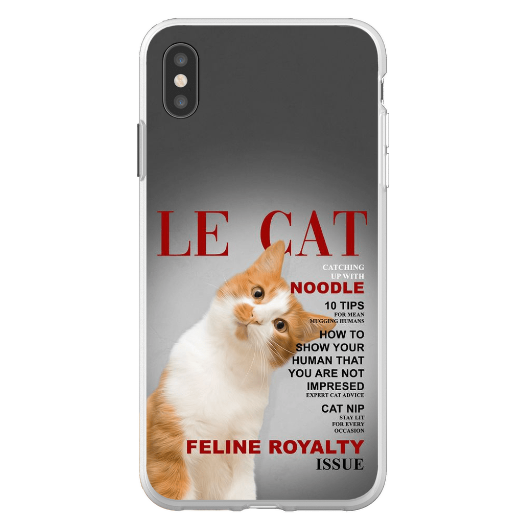 &#39;Le Cat&#39; Personalized Phone Case