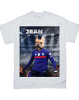 Camiseta personalizada para mascotas 'France Doggos Soccer'