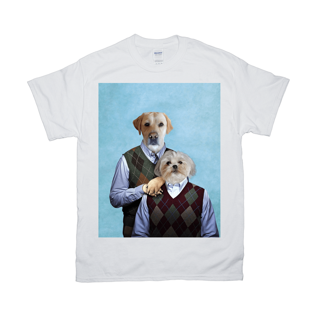 &#39;Step Doggos&#39; Personalized 2 Pet T-Shirt