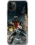 'Bat Dog & Robpaw' Personalized 2 Pet Phone Case