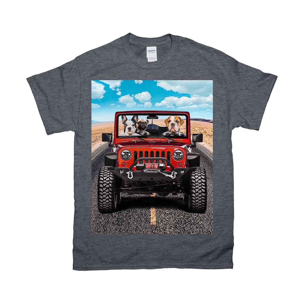 &#39;The Yeep Cruisers&#39; Personalized 3 Pet T-Shirt