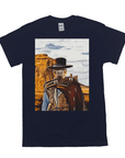 'The Good the Bad and the Furry' Personalized Pet T-Shirt