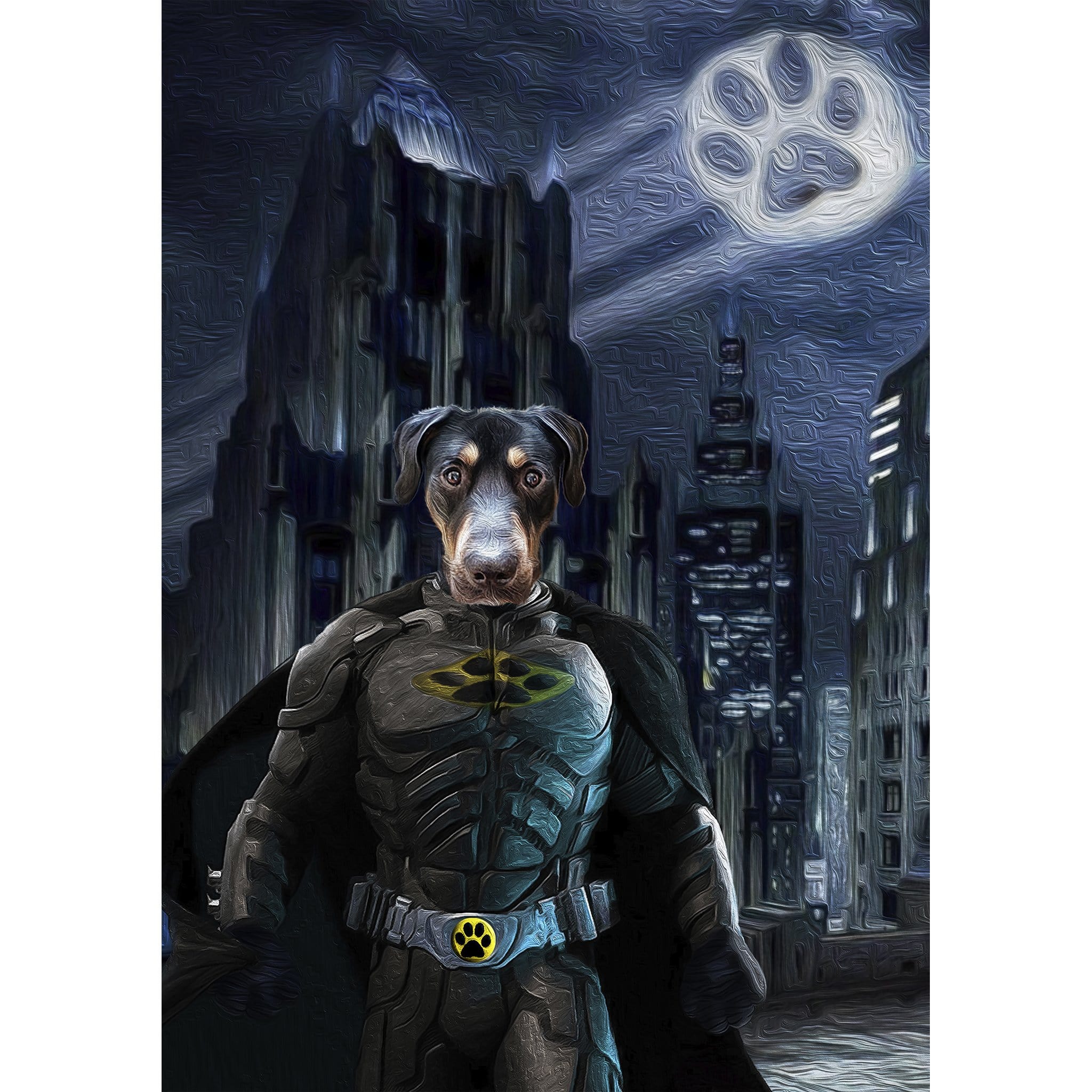 &#39;The Batdog&#39; Digital Portrait