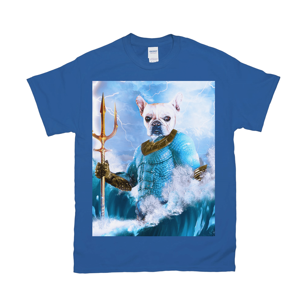 &#39;Pawseidon&#39; Personalized Pet T-Shirt