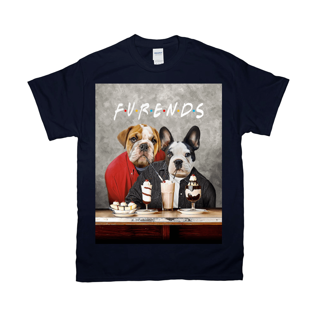 &#39;Furends&#39; Personalized 2 Pet T-Shirt