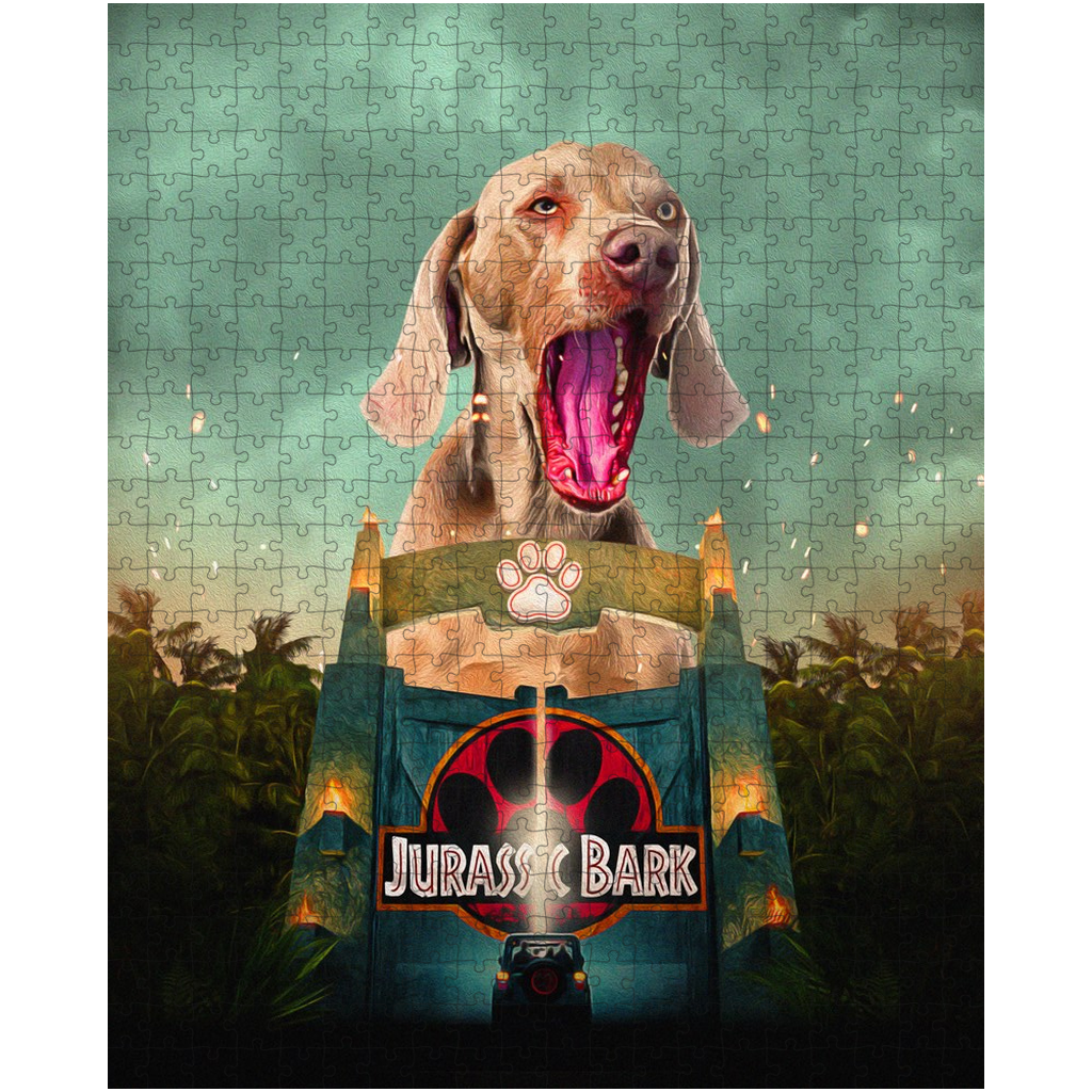 &#39;Jurassic Bark&#39; Personalized Pet Puzzle