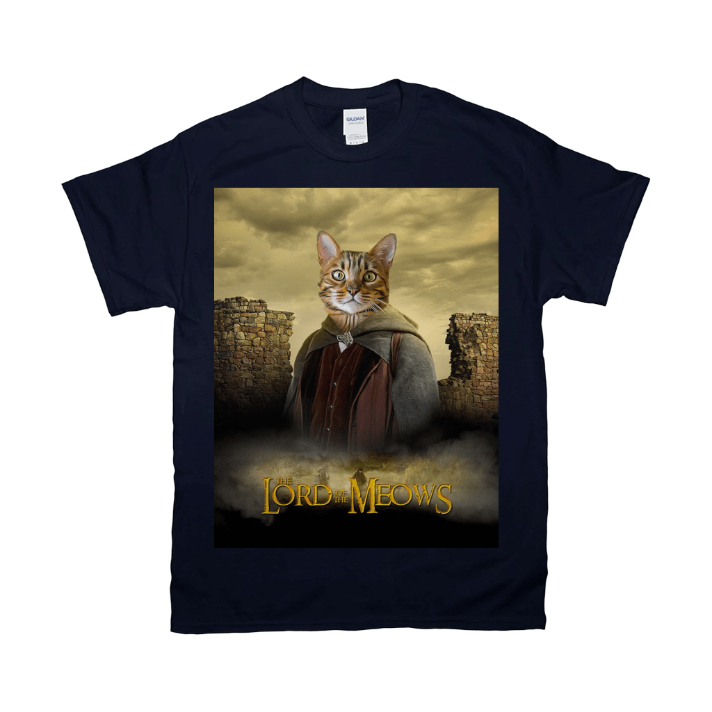 Camiseta personalizada para mascotas &#39;El señor de los maullidos&#39; 