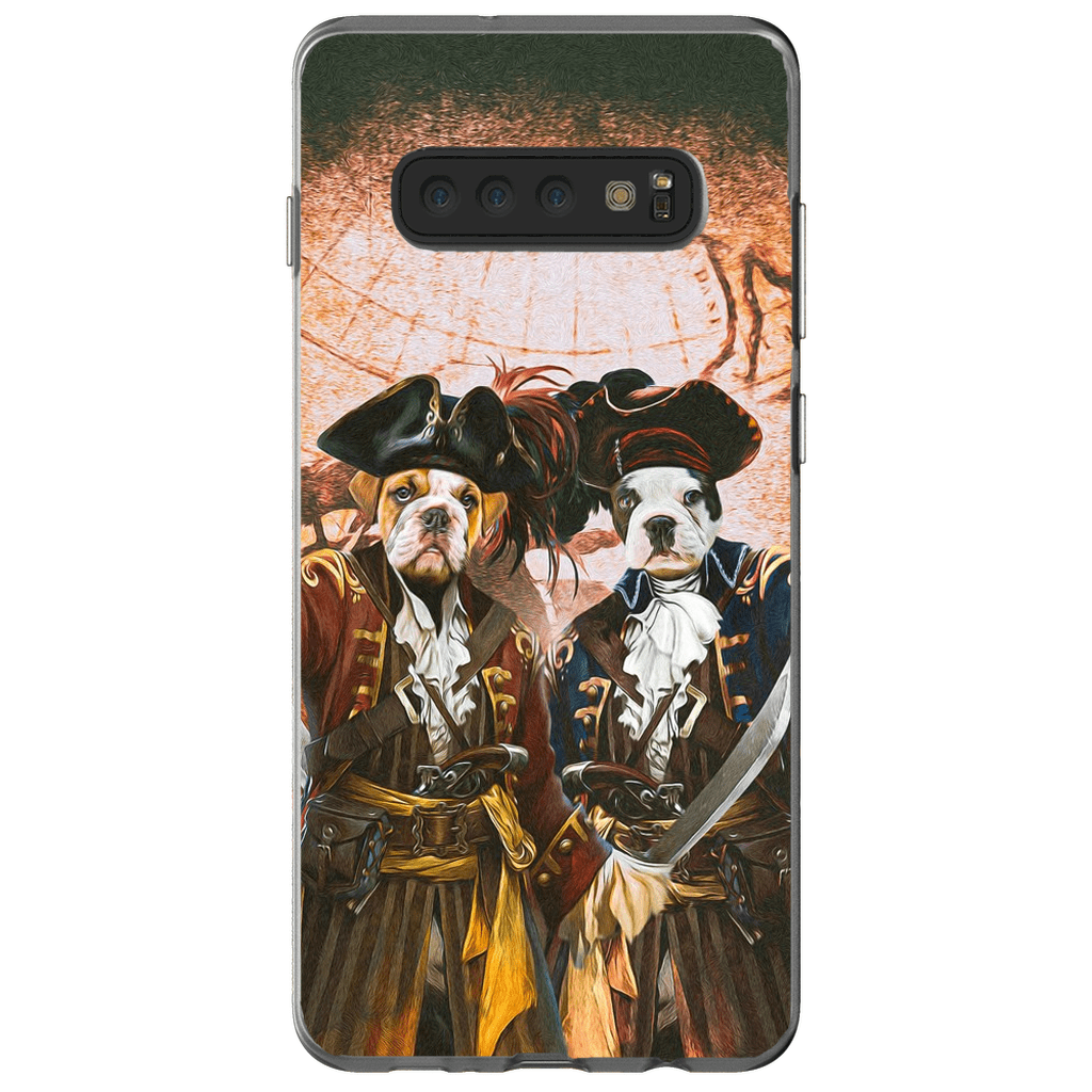 &#39;The Pirates&#39; Personalized 2 Pet Phone Case