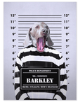 'The Guilty Doggo' Personalized Pet Poster