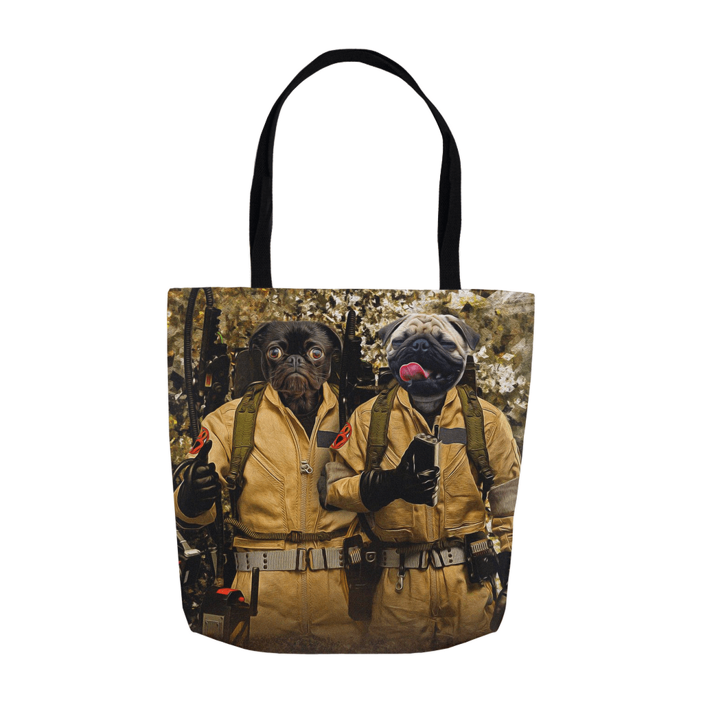 &#39;Dog Busters&#39; Personalized 2 Pet Tote Bag