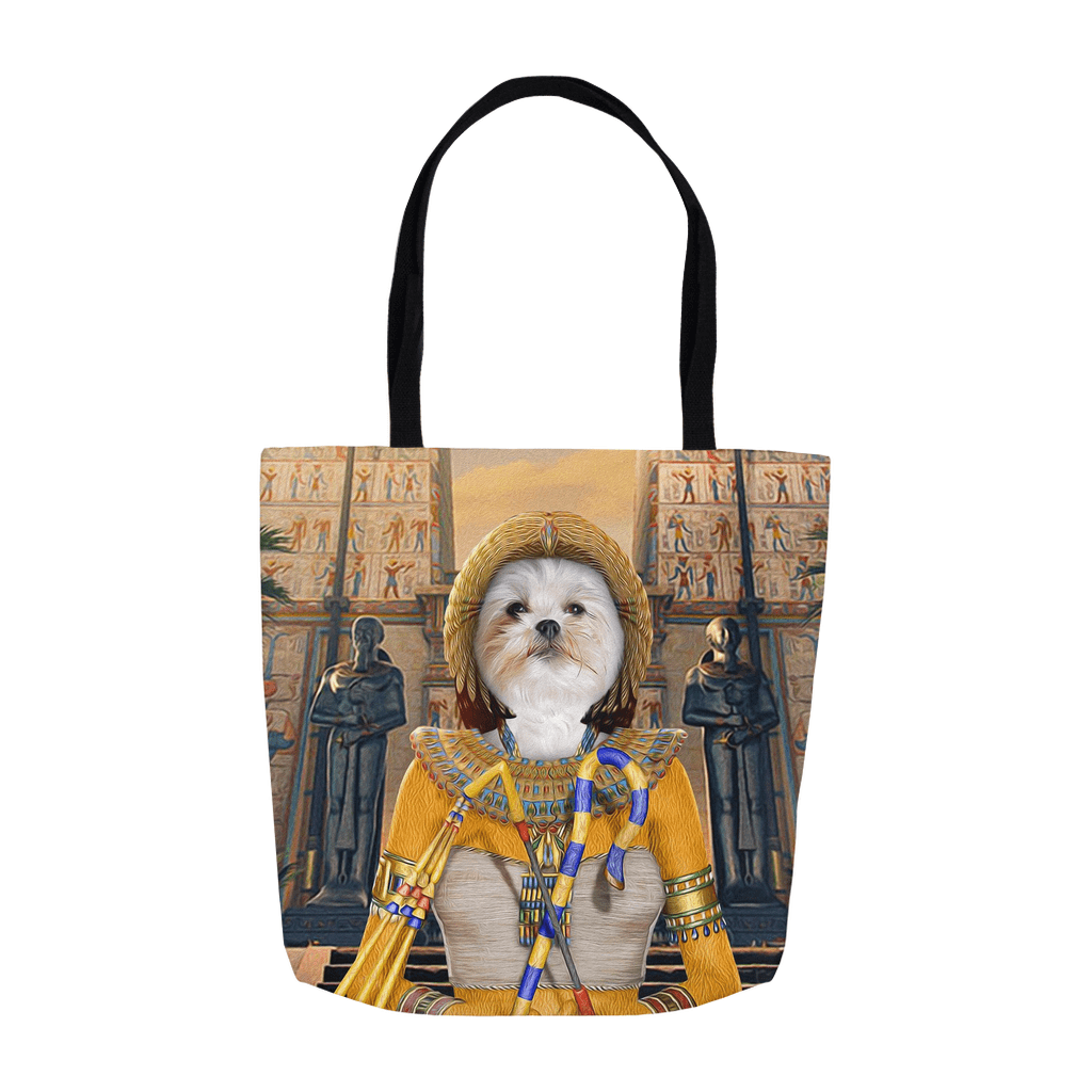 &#39;Cleopawtra&#39; Personalized Tote Bag