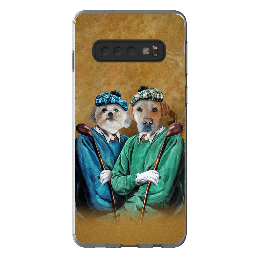 &#39;The Golfers&#39; Personalized 2 Pet Phone Case