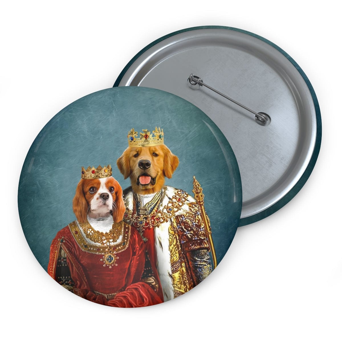Pin personalizado Rey y Reina 2 Mascota 