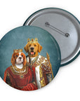 King and Queen Custom Pin 2 Pet