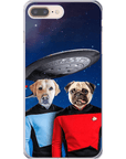 'Doggo-Trek' Personalized 2 Pet Phone Case