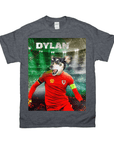 'Wales Doggos Soccer' Personalized Pet T-Shirt