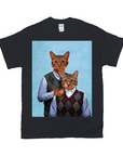 'Step-Kitties' Personalized 2 Pet T-Shirt