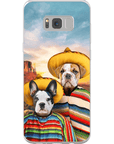 '2 Amigos' Personalized 2 Pet Phone Case