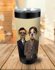 'The Woofice' Personalized 2 Pet Tumbler