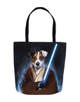 'Jedi Doggo' Personalized Tote Bag