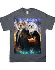 Camiseta personalizada con 2 mascotas 'Harry Doggers 2'