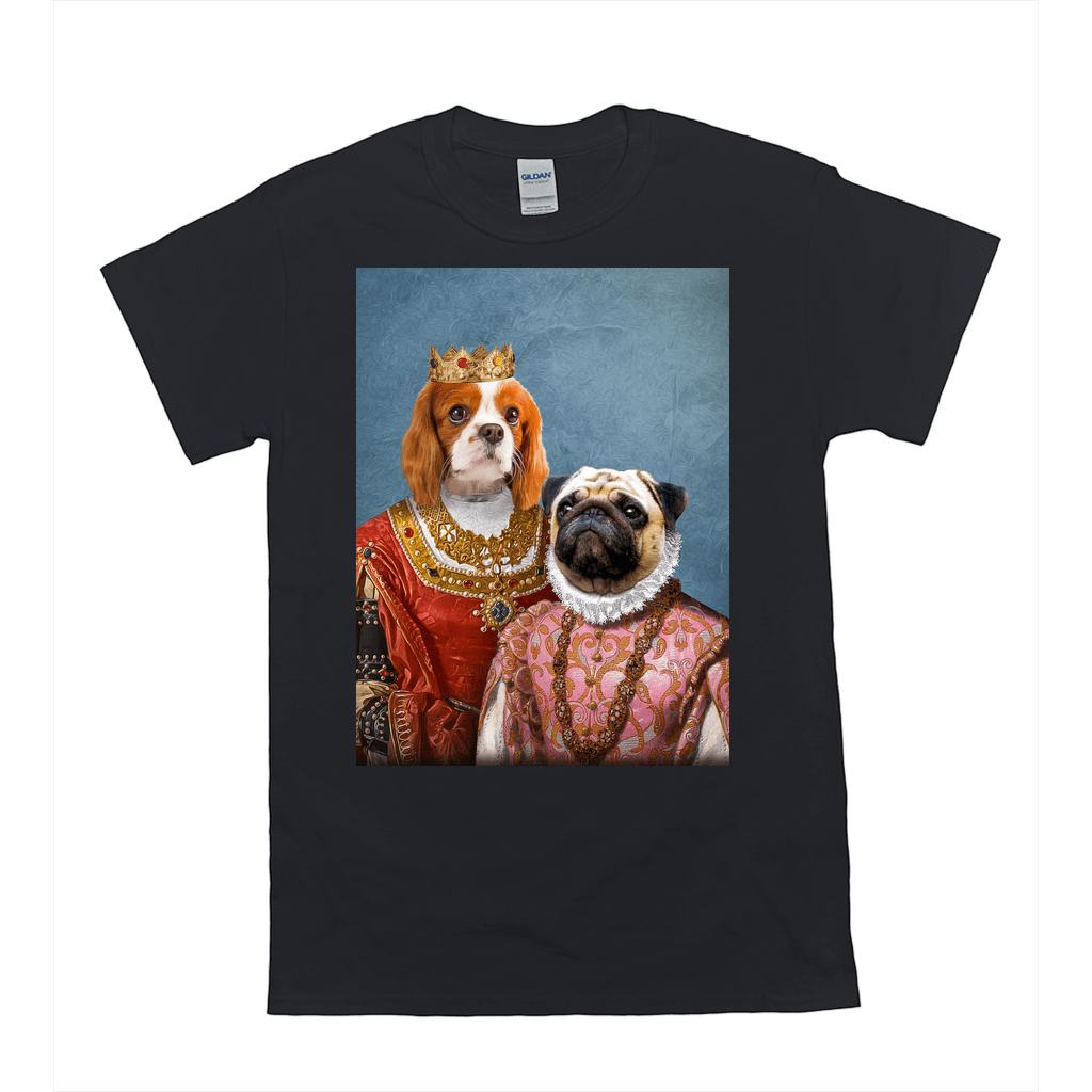 &#39;Queen And Archduchess&#39; Personalized 2 Pet T-Shirt