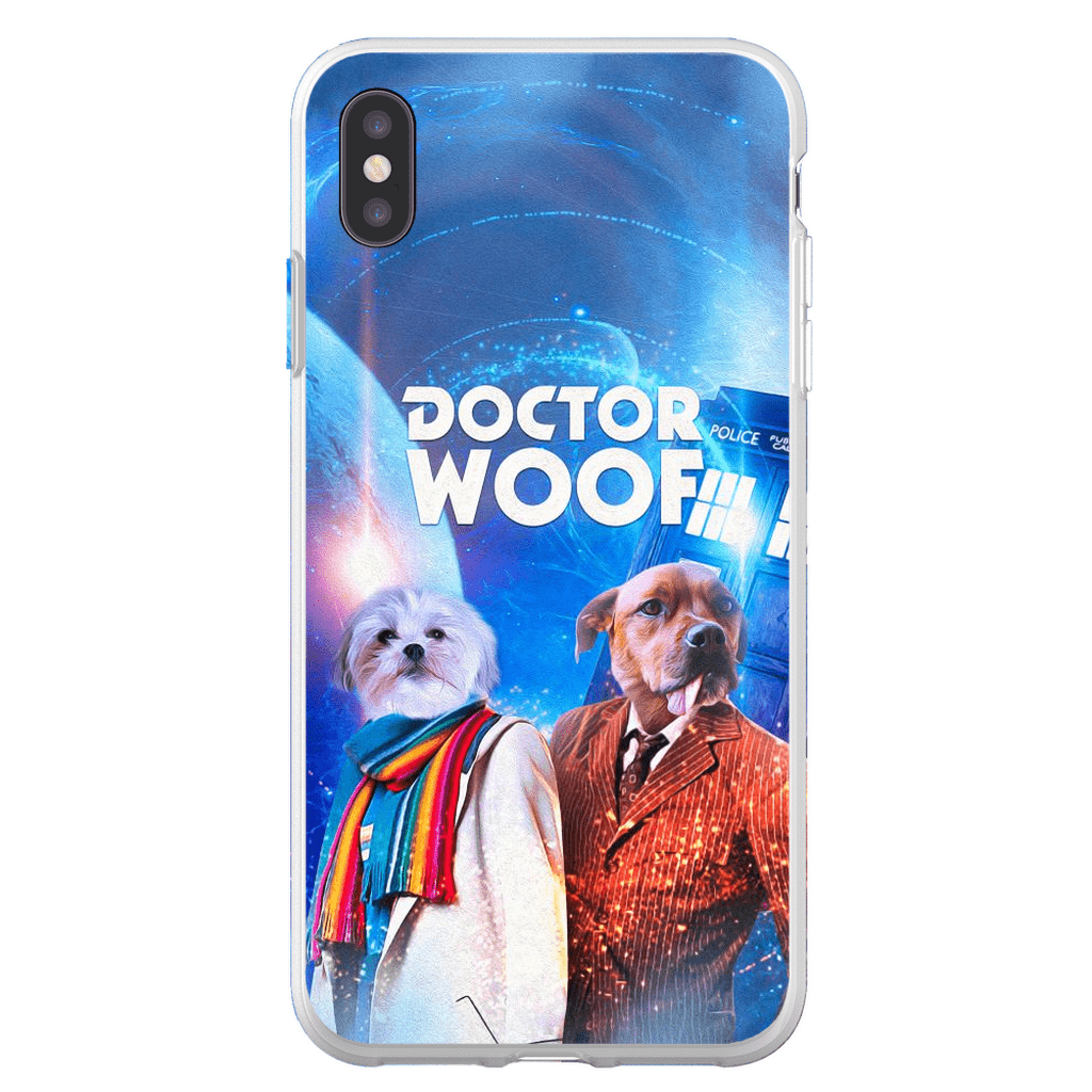 &#39;Dr. Woof&#39; Personalized 2 Pet Phone Case