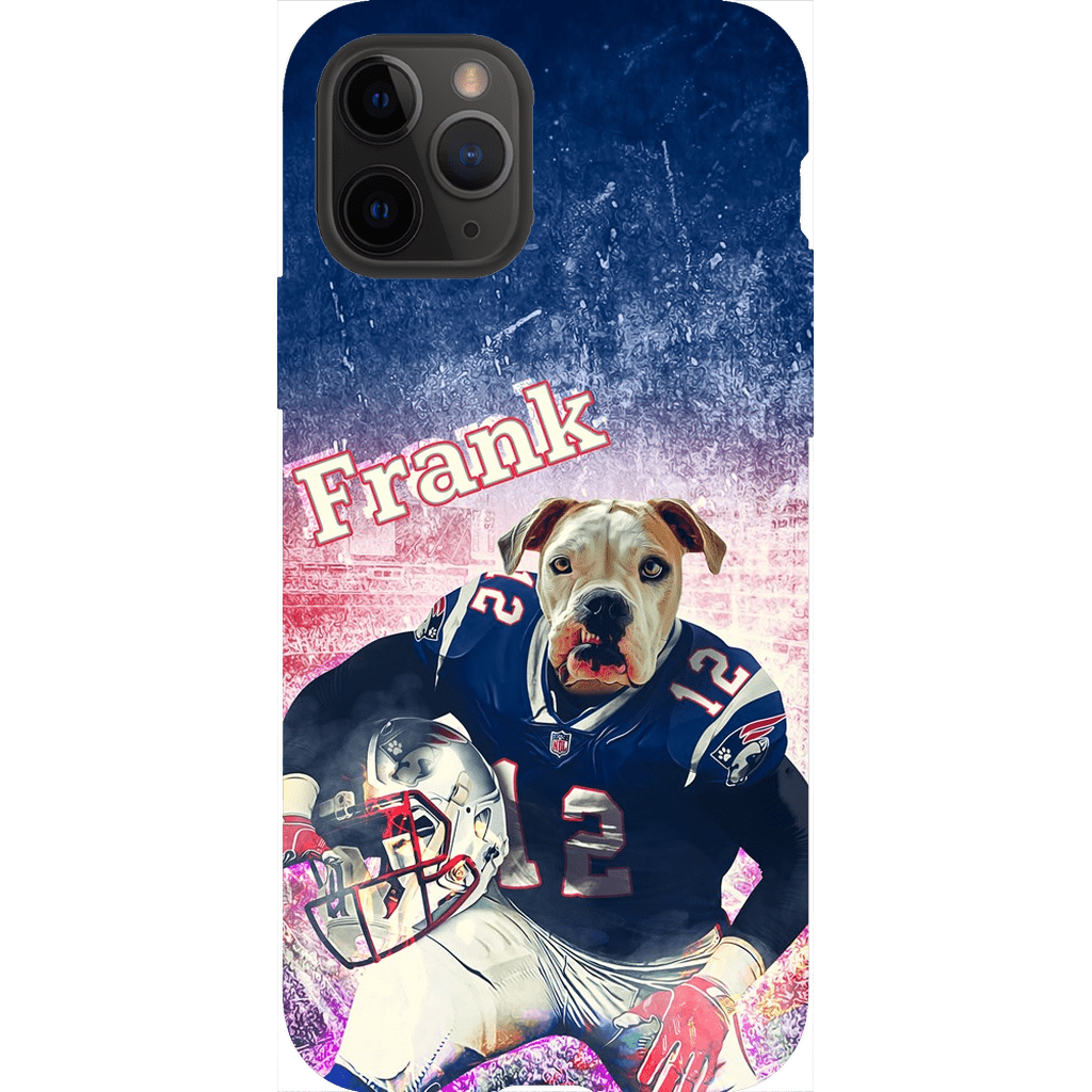 &#39;New England Doggos&#39; Personalized Dog Phone Case