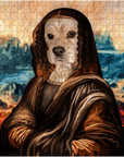 Puzzle de perro personalizado 'Dogga Lisa'