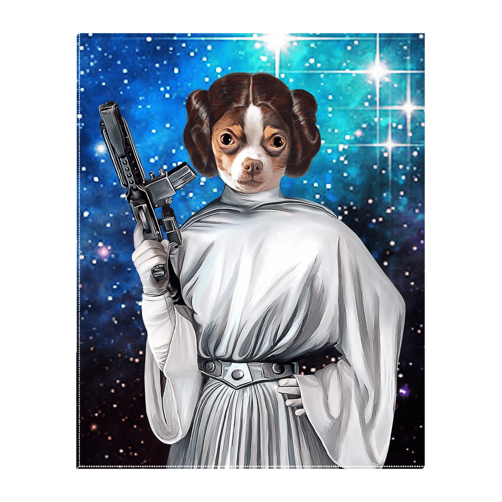 &#39;Princess Leidown&#39; Personalized Pet Standing Canvas