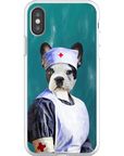 Funda para móvil personalizada 'La Enfermera'