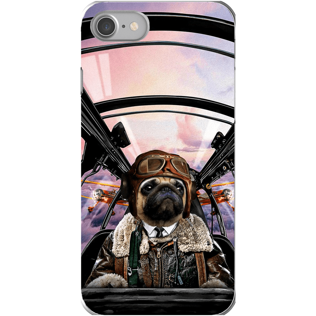 &#39;The Pilot&#39; Personalized Phone Case